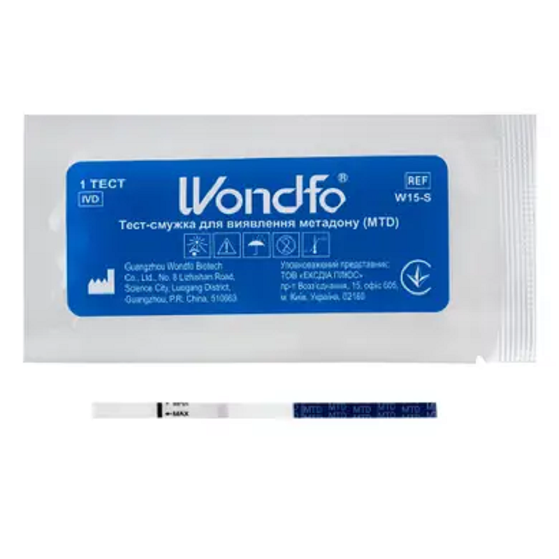 Тест для виявлення метадону (MTD), W15-S